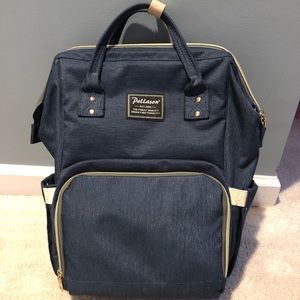 Pollason diaper bag backpack - like new condition